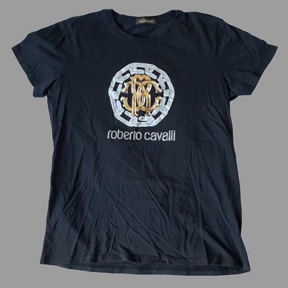 Roberto Cavalli Other - Roberto Cavalli Uomo Black T-Shirt
